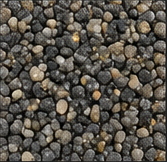 Basalt resin-bound path aggregate finish